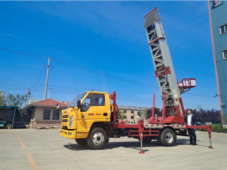 中原常年租赁32米云梯车